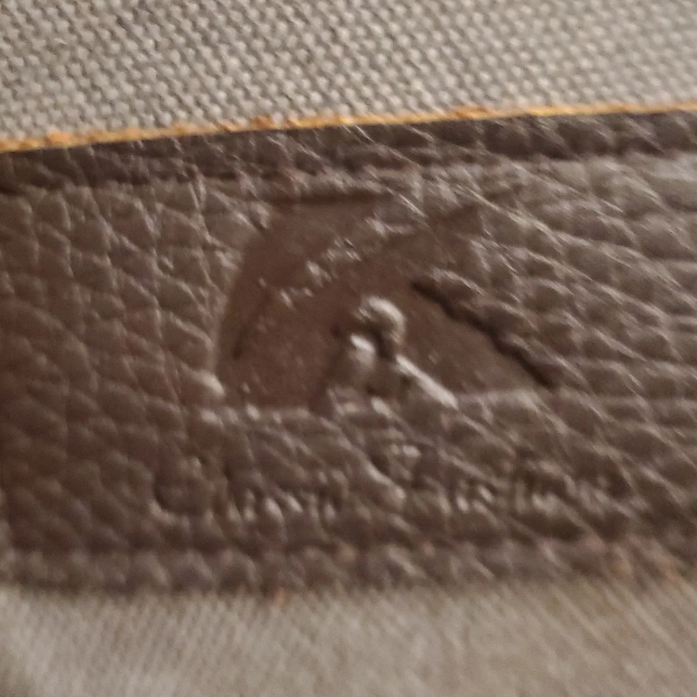 K2 Classic Fashion Crossbody khaki Tote/ messenger bag Canvas/Leather 19x16